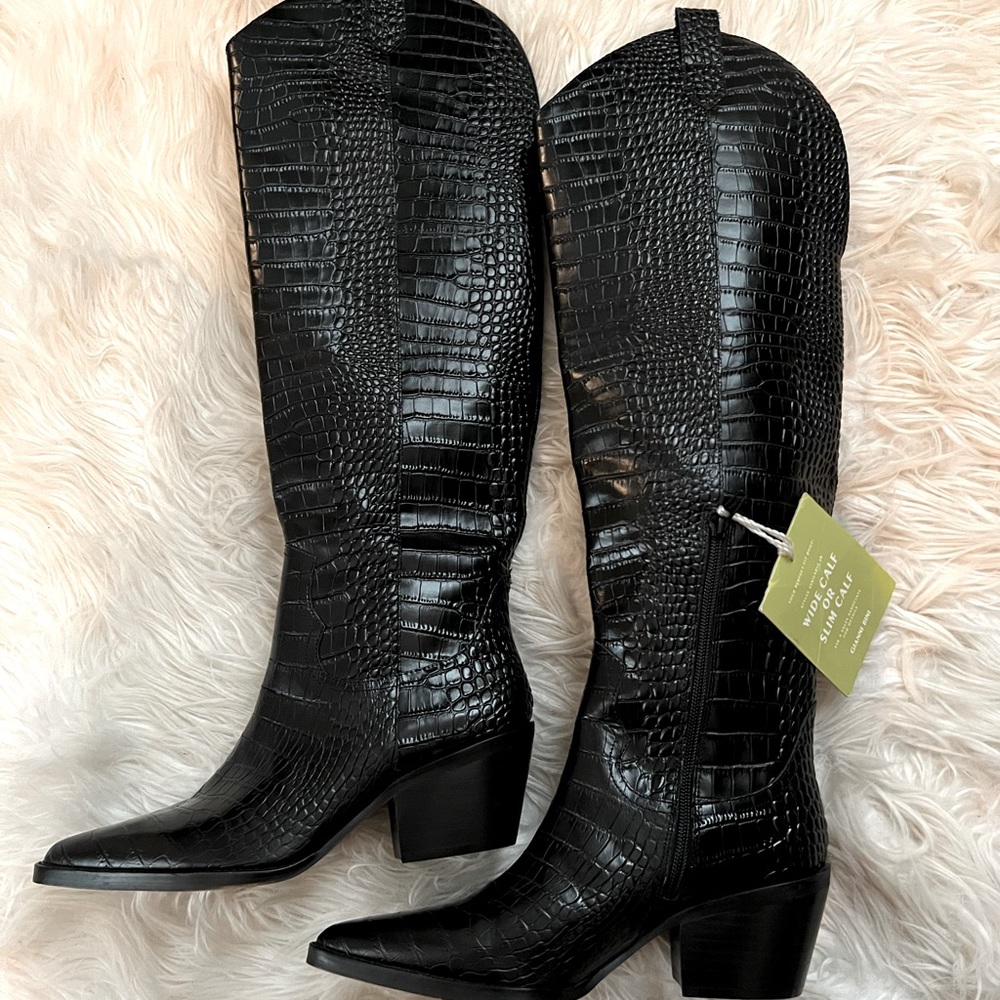 GIANNI BINI KNEE HIGH BOOTS